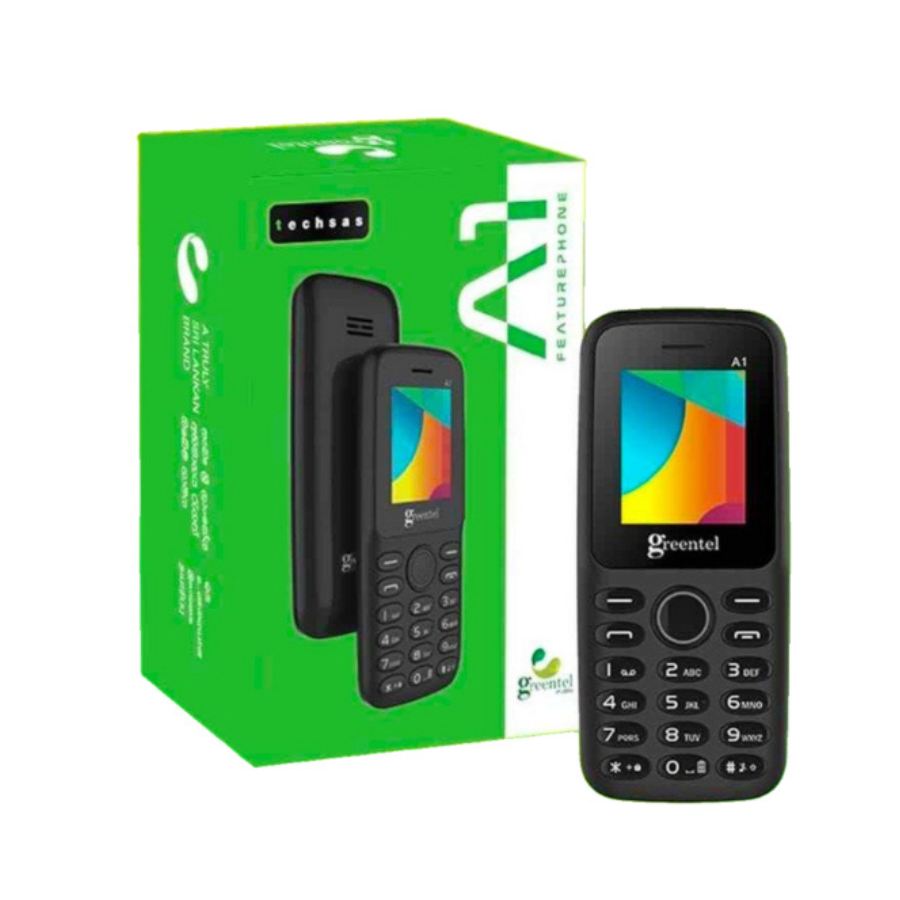 Greentel A1 Dual Sim Keypad Phone with 1 year warranty Button phone long battery Flashlight Radio 2