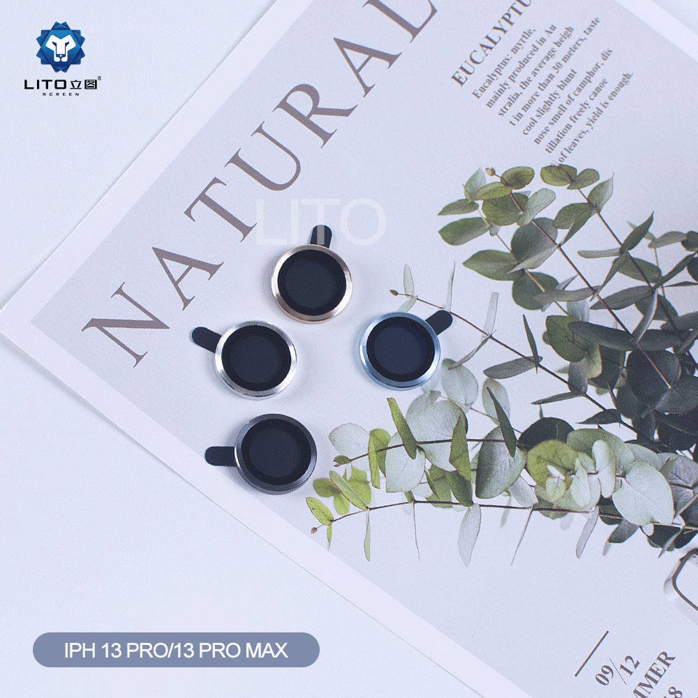 LITO S+ IPHONE 13 PRO/13 PRO MAX CAMERA PROTECTOR GLASS WITH RING 2