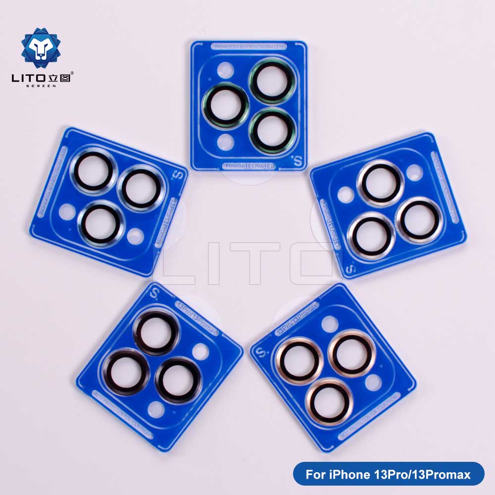 LITO S+ IPHONE 13 PRO/13 PRO MAX CAMERA PROTECTOR GLASS WITH RING 3