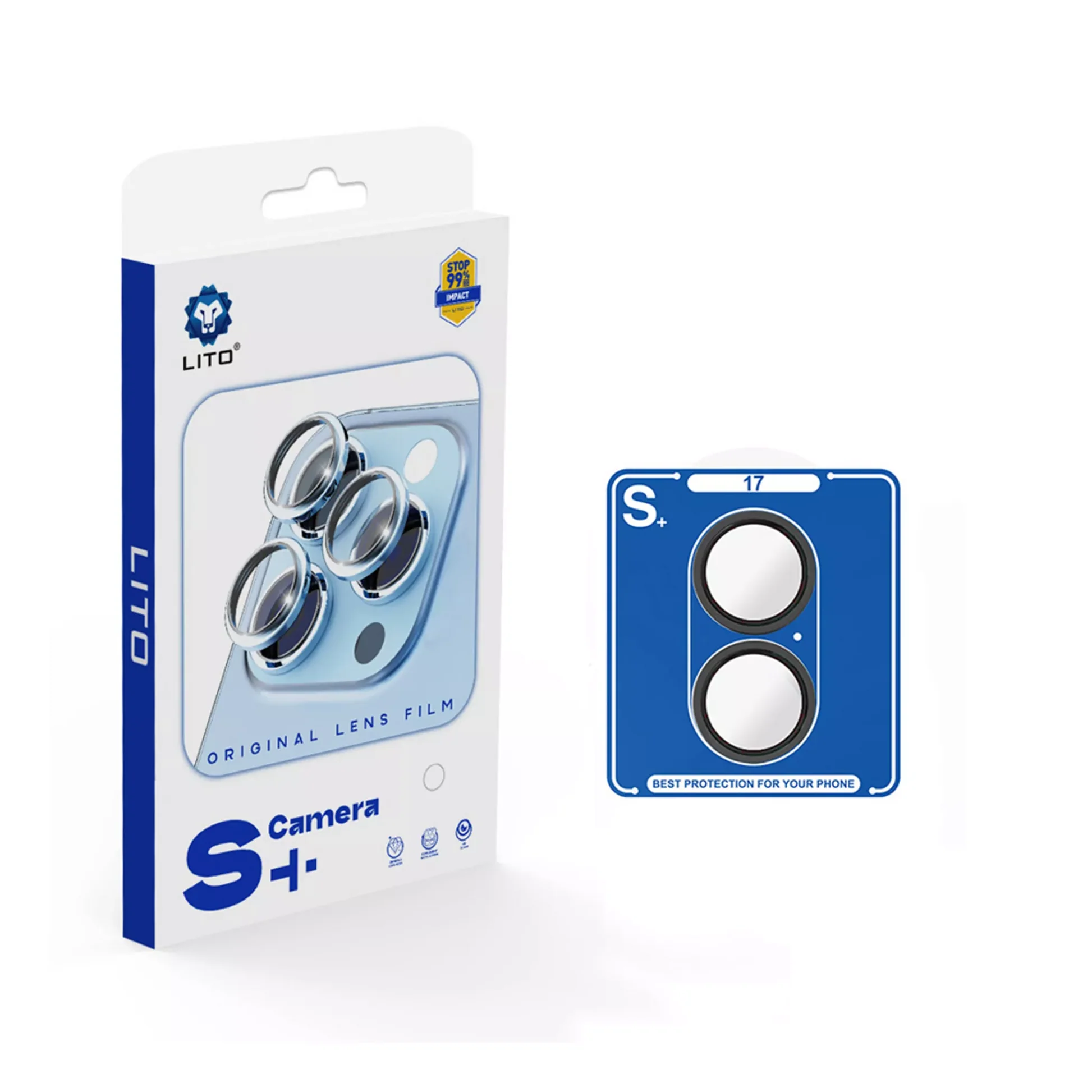 LITO S+ IPHONE 17 CAMERA PROTECTOR WITH RING  2