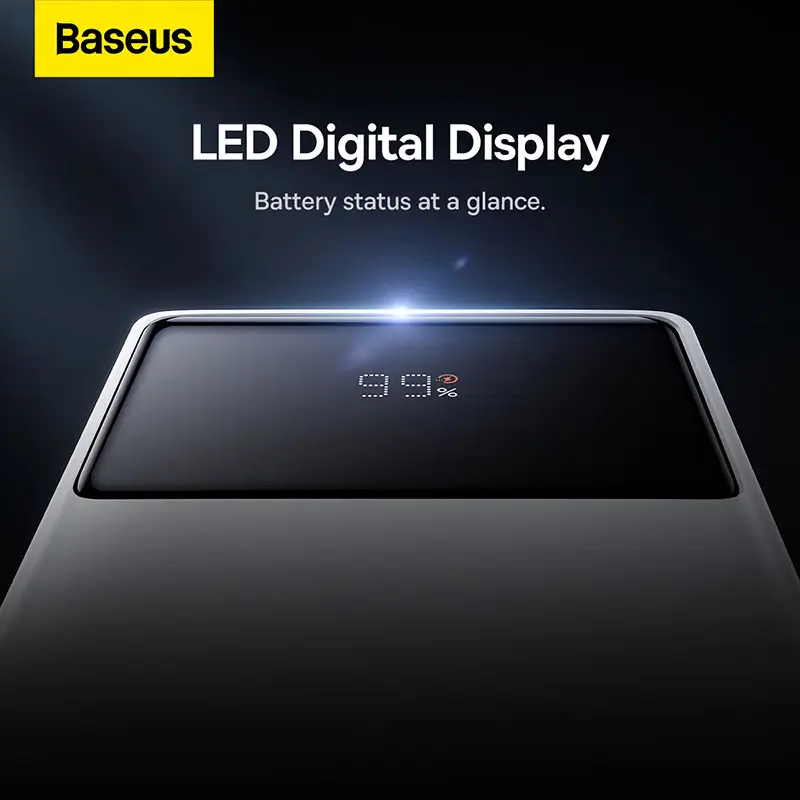 Baseus 20000mAh 22.5W Star-Lord Digital Display Fast Charge Power Bank  3