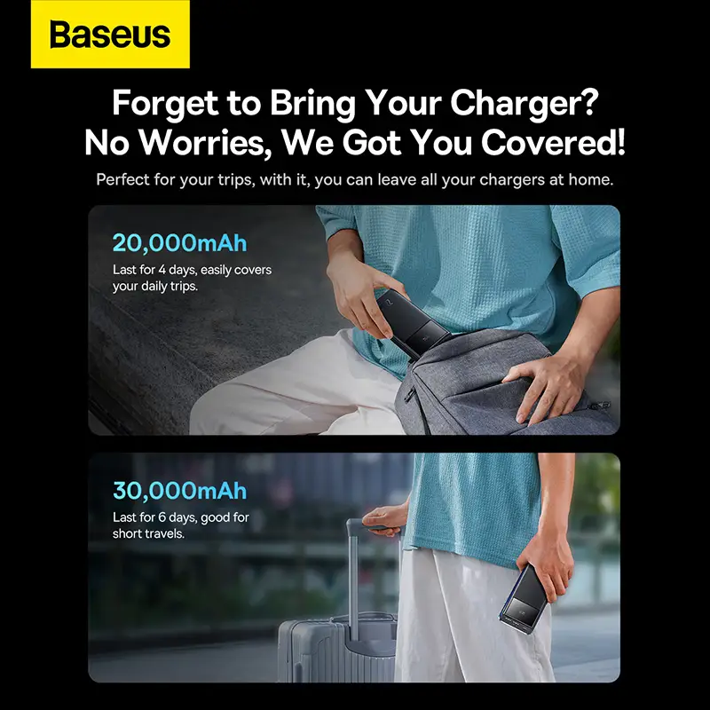 Baseus 30000mAh 22.5W Star-Lord Digital Display Fast Charge Power Bank 3