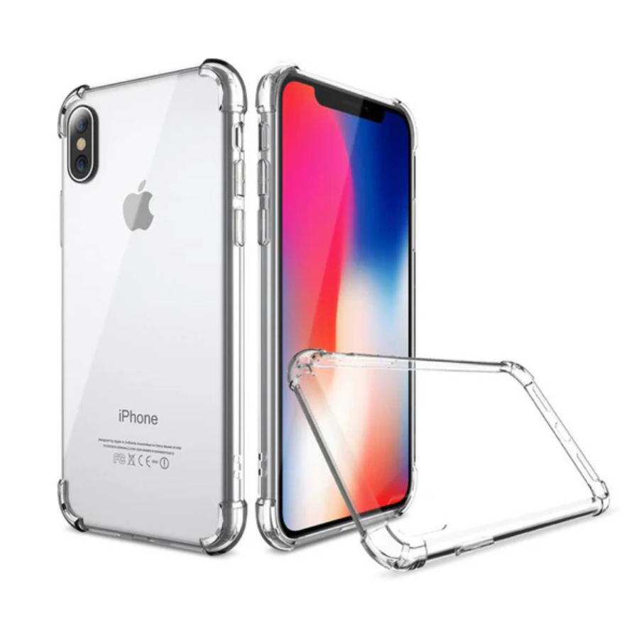 Shockproof transparent backcover For iPhone X & iPhone XS