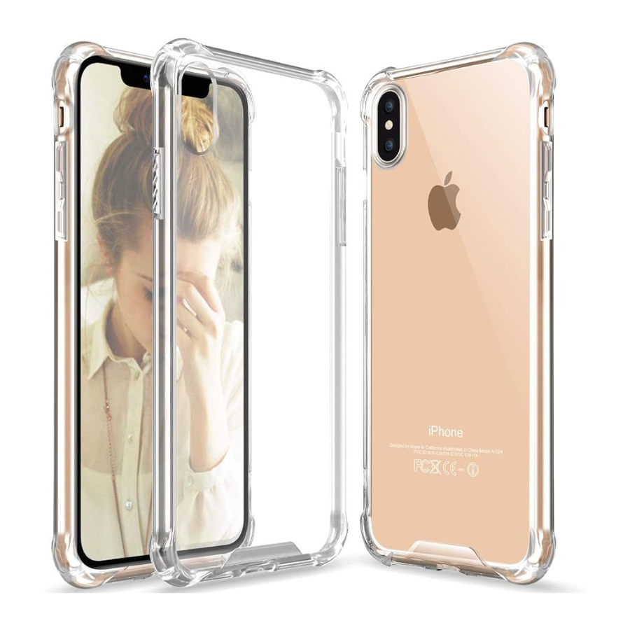 Shockproof transparent backcover For iPhone XS max