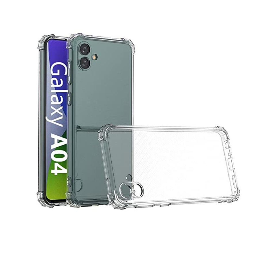 Clear Shockproof bumper Case For Samsung A04