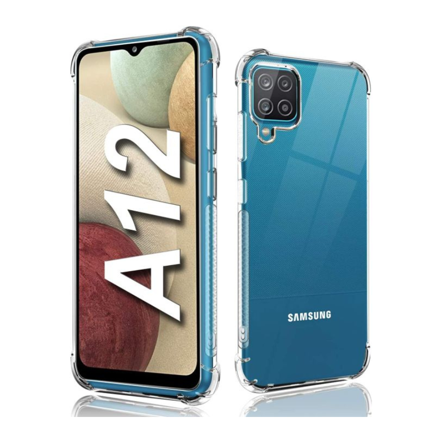 Clear Shockproof Case For Samsung A12 / M12