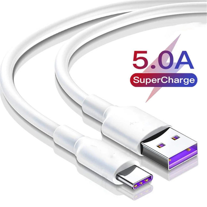 100W USB Type-C Fast Charging Cable for Samsung Xiaomi 13 Redmi POCO Huawei Honor OPPO Reno 8 Realme Android USB-C Fast Charger Cord Cable TypeC Data Type-c Fast Cable Fast Charging Type C Data Transferring Supported Cable 100% Original C Type Cable
