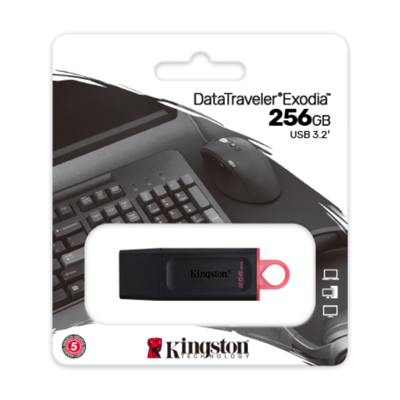 Kingston Original Data Traveler Exodia 256GB USB Pen Flash Drive