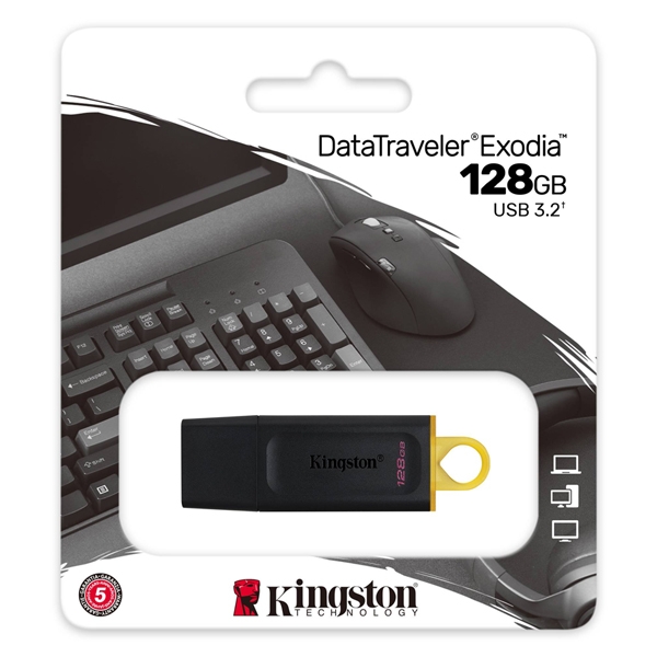 Kingston Original Data Traveler Exodia 128GB,USB Pen Flash Drive
