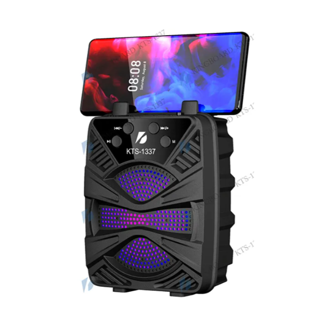 Bluetooth Speaker Mini Wireless Speaker GTS 2422  Extra Bass With LED Ultra Loud Stereo Speaker