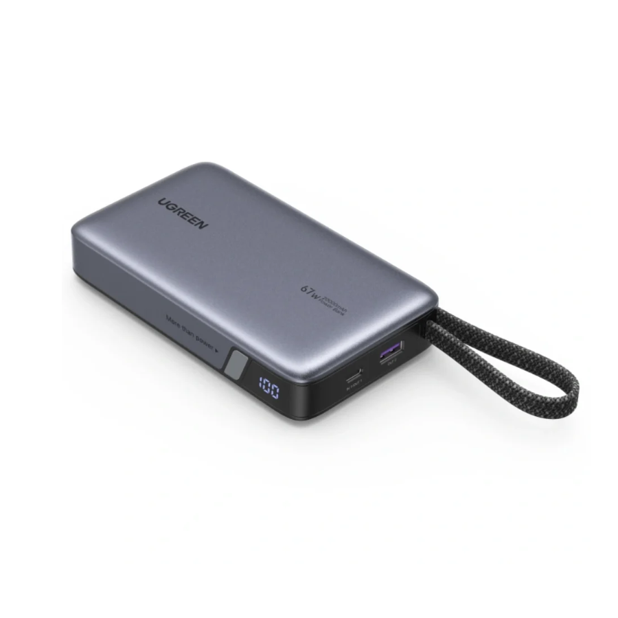 UGREEN 20000mAh 67W Nexode Power Bank with Built-in Cable – PB550 – 85166B  2
