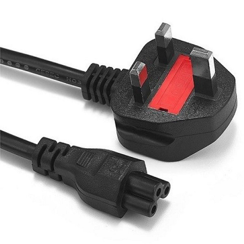 Laptop Power Cable - 3-Pin Fused