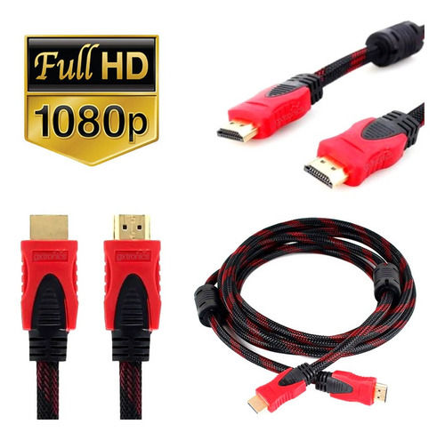 HDMI Cable 1080P Full HD 1.5M, 3M, 5M, 10M,15M,30M Gold Plated Video Cables 