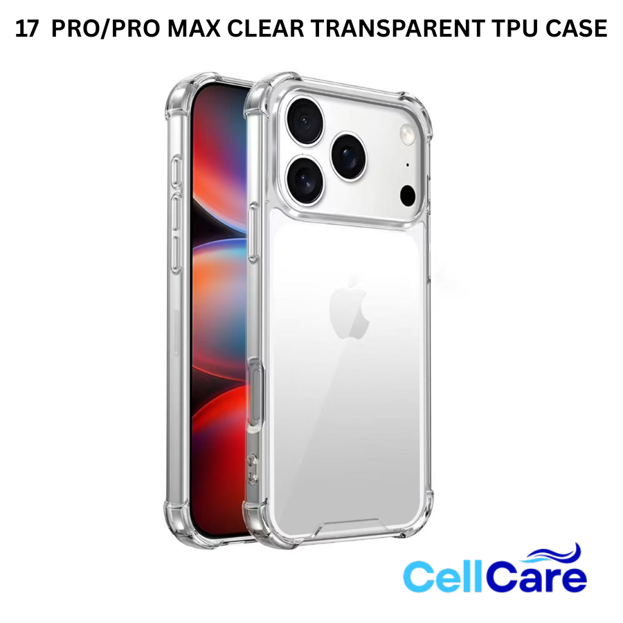 iPhone 17 pro Shockproof Transparent Back cover 