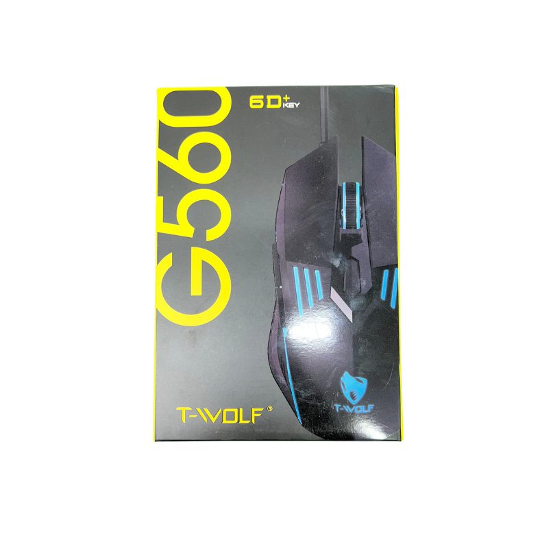 T-WOLF G560 Wired LED Gaming Mouse 2