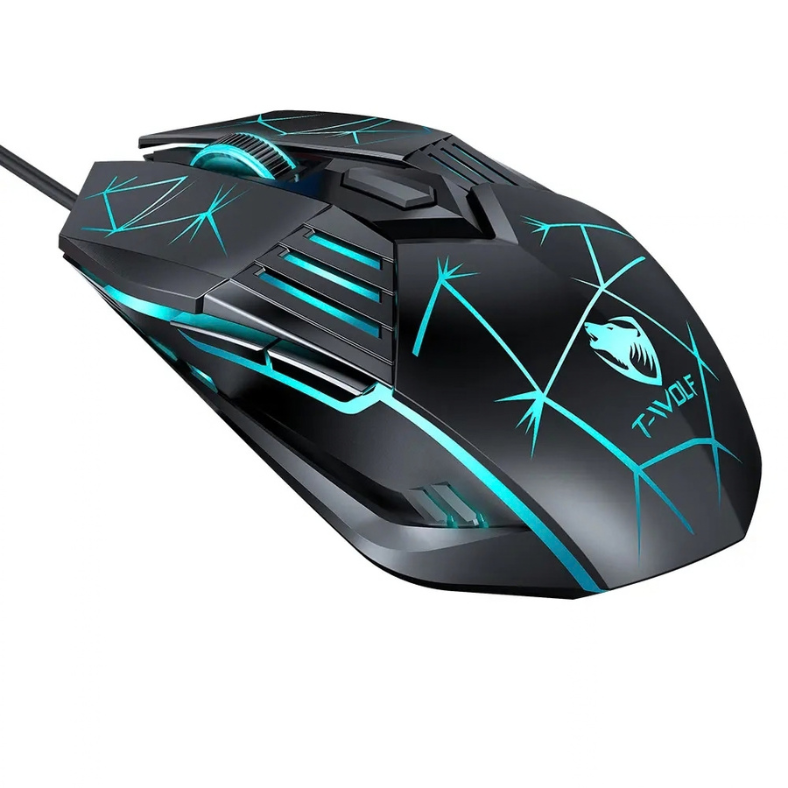 T-WOLF G560 Wired LED Gaming Mouse