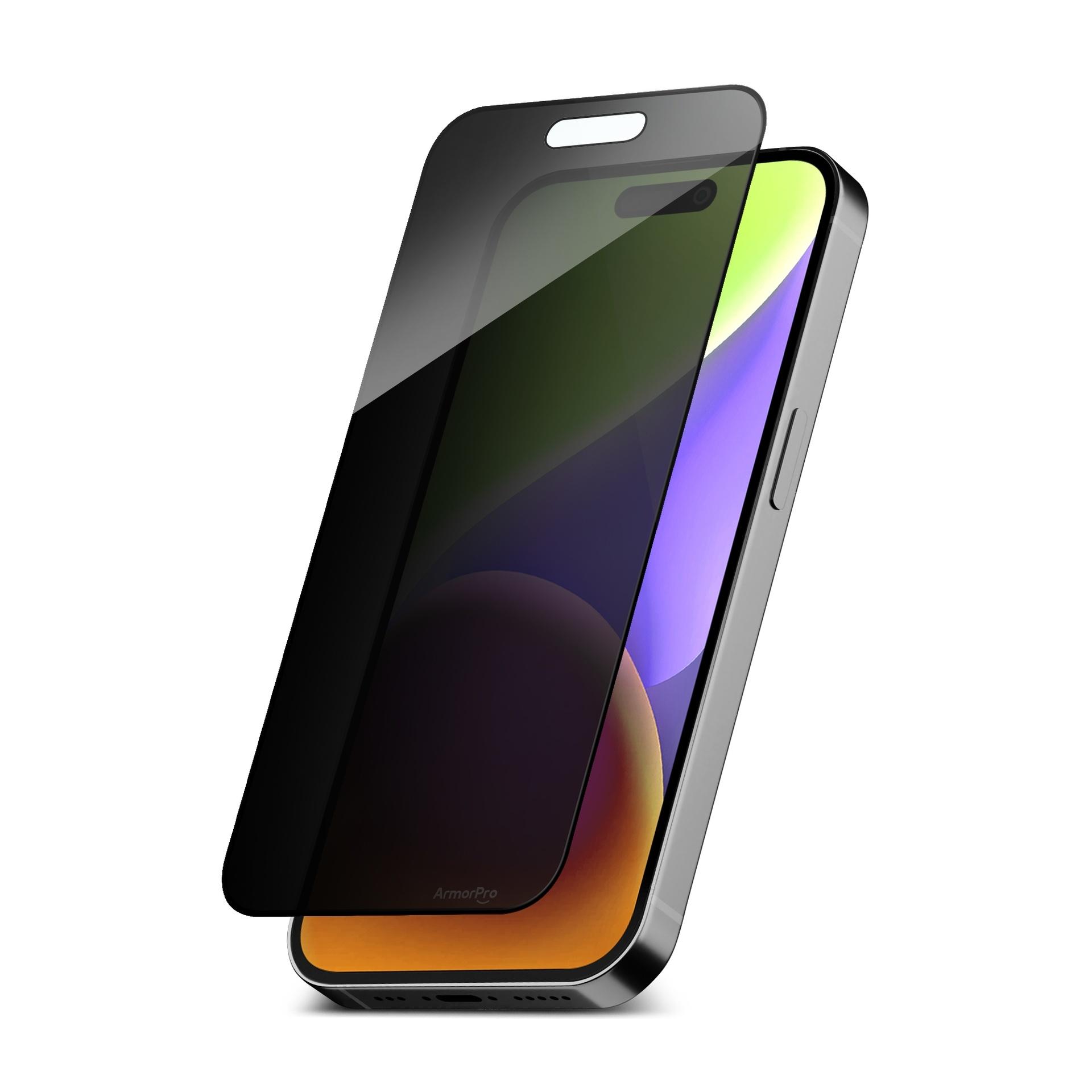 iPhone 15 Plus Privacy Tempered Glass Screen Protector